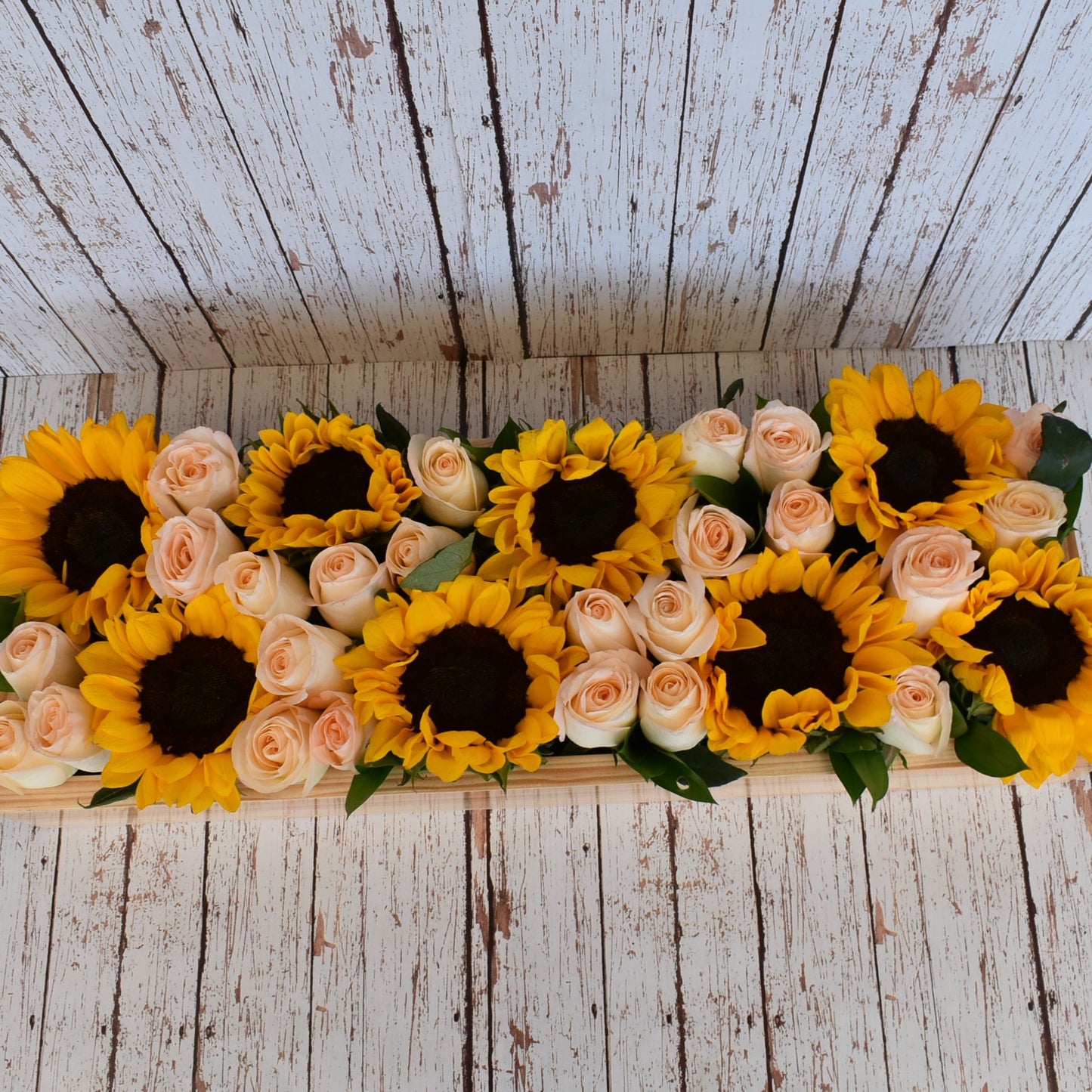 Arreglos de flores con girasoles