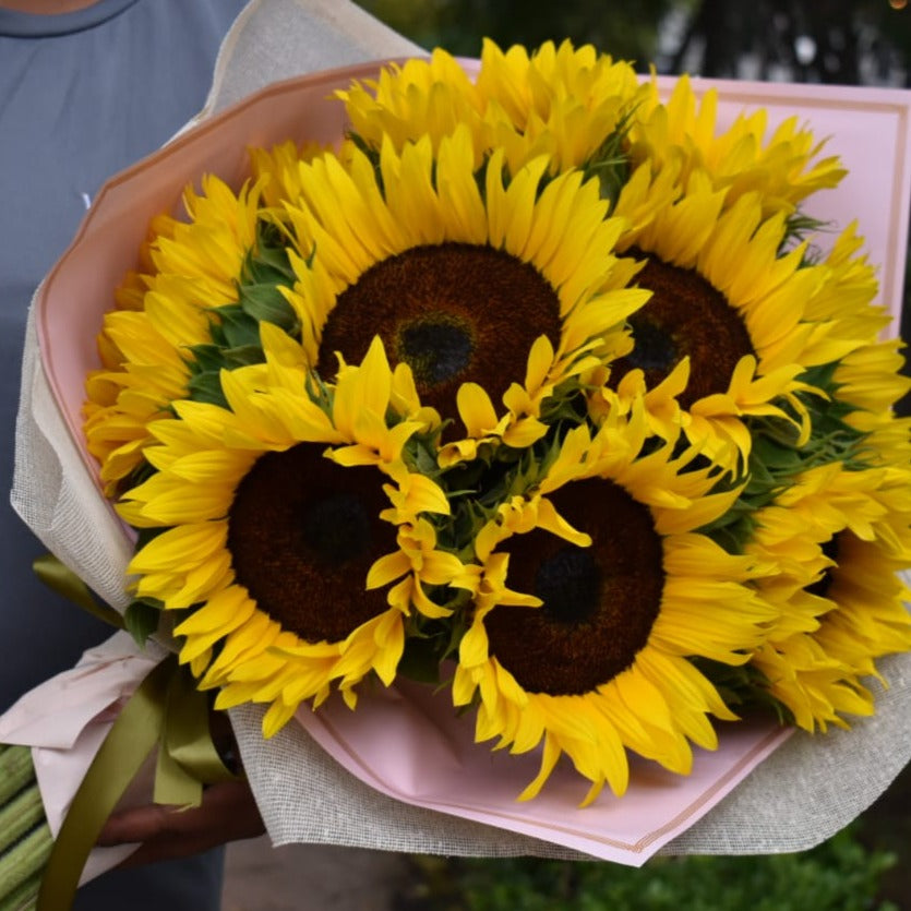 Ramo de girasoles